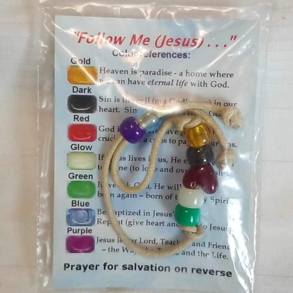 Follow Me Jesus Prayer Bead Bracelet